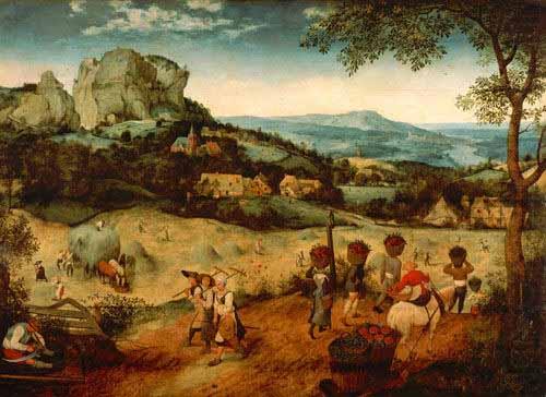 Pieter Brueghel the Younger Hay Harvest china oil painting image